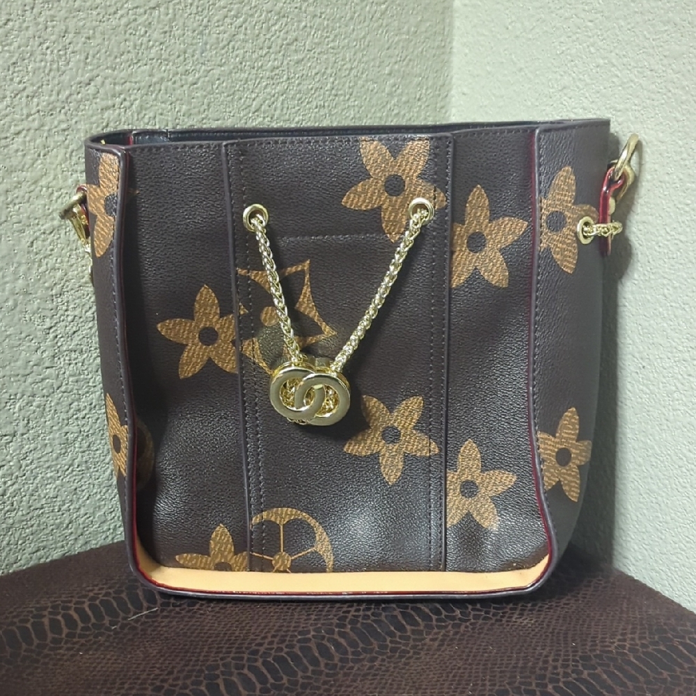 Luxury Brown Designer Tote Bag